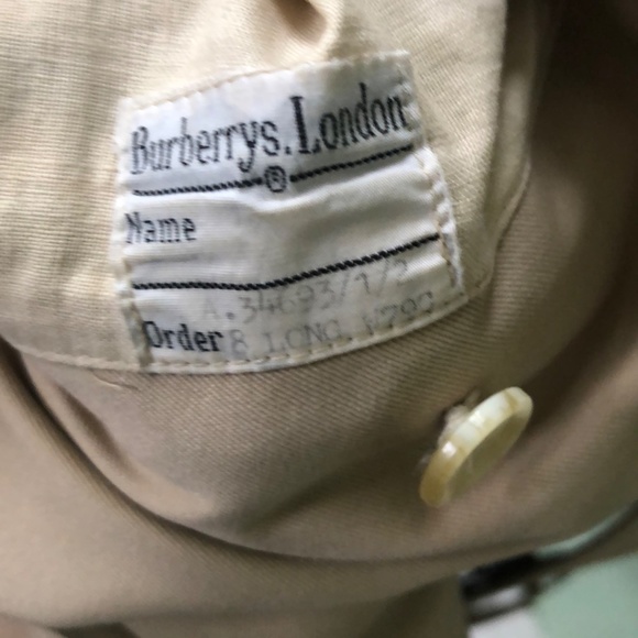 Burberrys Camden Car Coat Classic Trench Button - Picture 12 of 13